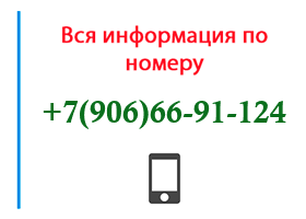 Номер 9066691124 - оператор, регион и другая информация
