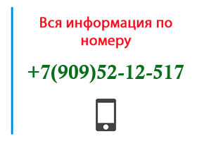 Номер 9095212517 - оператор, регион и другая информация