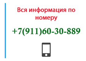 Номер 9116030889 - оператор, регион и другая информация