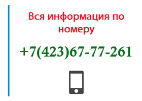 Номер 4236777261 - оператор, регион и другая информация