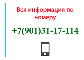 Номер 9013117114 - оператор, регион и другая информация